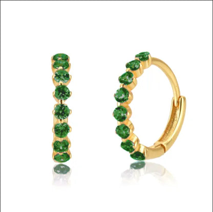 Distinguished Tennis Gem Earrings – Sparkling Gemstone Fine Jewelry