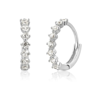Distinguished Tennis Gem Earrings – Sparkling Gemstone Fine Jewelry