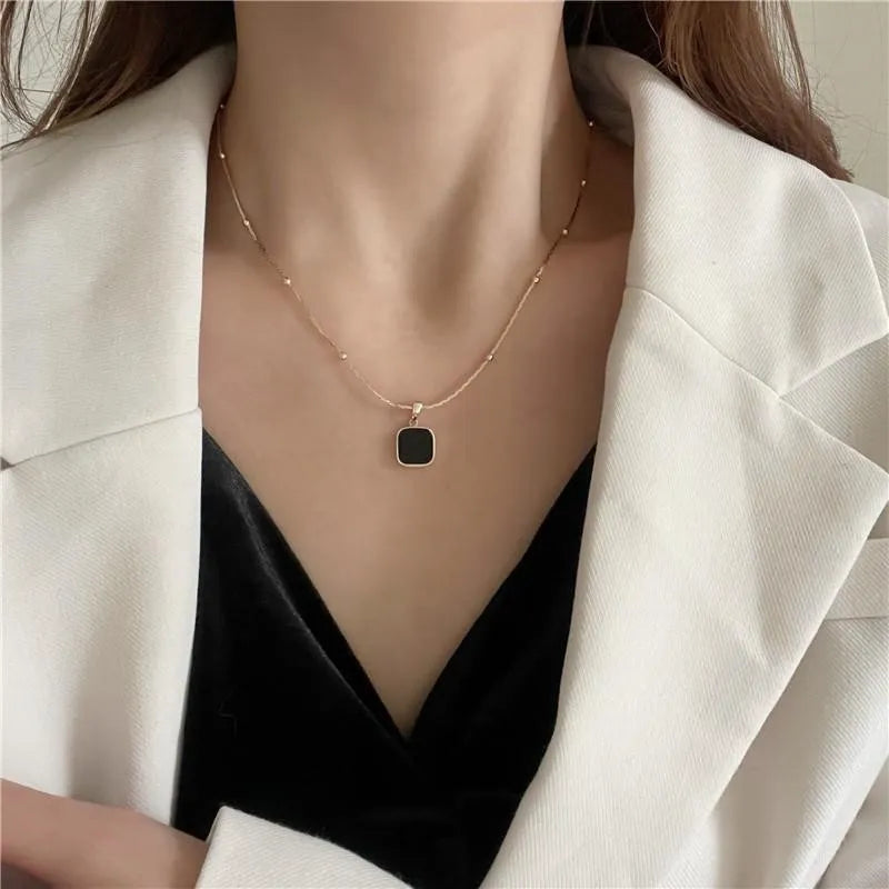 Signature Pendant Necklace – Classic Elegance | Tiva Jewelry