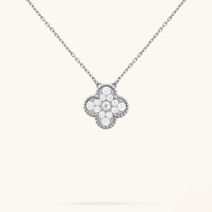 CLOVER Silver Necklace – Luxe Edition | Tiva Jewelry