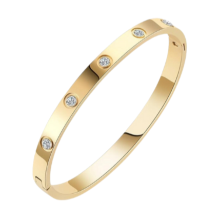 ETERNITY Elite Gold Bracelet | Tiva Jewelry