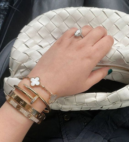 SPIKE Luxe Gold Bracelet – Everlasting Luxury for Every Occasion