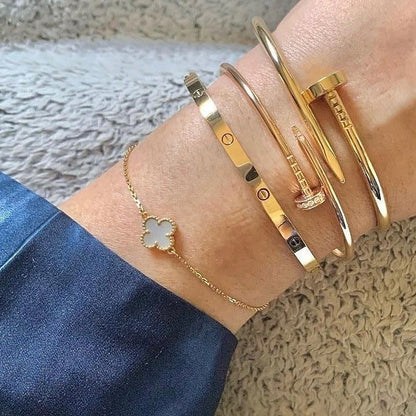 ETERNITY | Subtle Thin Silver Bracelet | Tiva Jewelry
