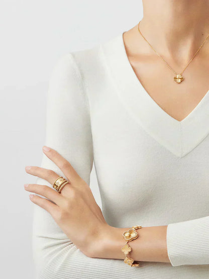 CLOVER | Superior Gold Pairing | Tiva Jewelry