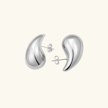 Sandra Teardrop Gold Earrings - Enduring Teardrop Design in Radiant Gold