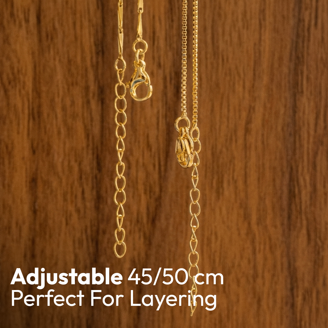 2pc 14k Diamond Letter Initial Necklaces | Tiva Jewelry